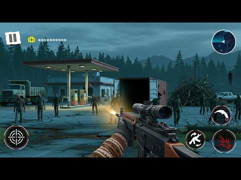 Zombie shooting survival games