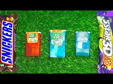 Big Pack tictac vs SNICKERS vs tictac vs 5start3D chocolate unboxing #ytshorts #viralvideo #trending