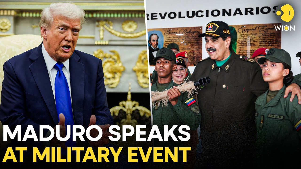 LIVE: Venezuela’s Maduro Attends Military Event in La Guaira Amid Heightened US Tensions