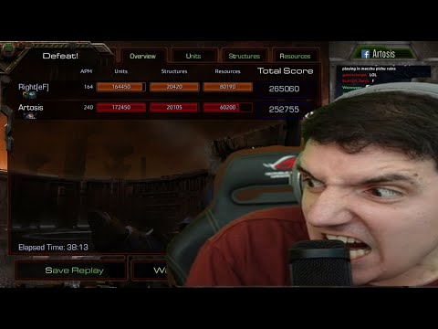 Artosis vs Peruvian Protoss - Artosis Starcraft Remastered