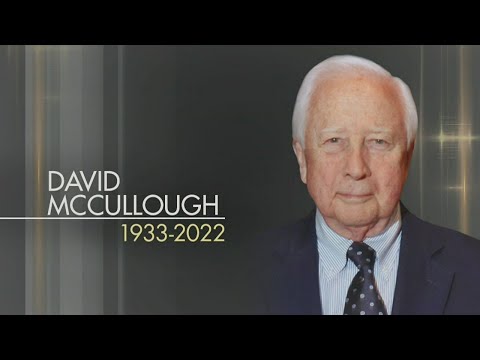 Author David McCullough dies at age 80