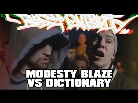 Modesty Blaze vs Dictionary