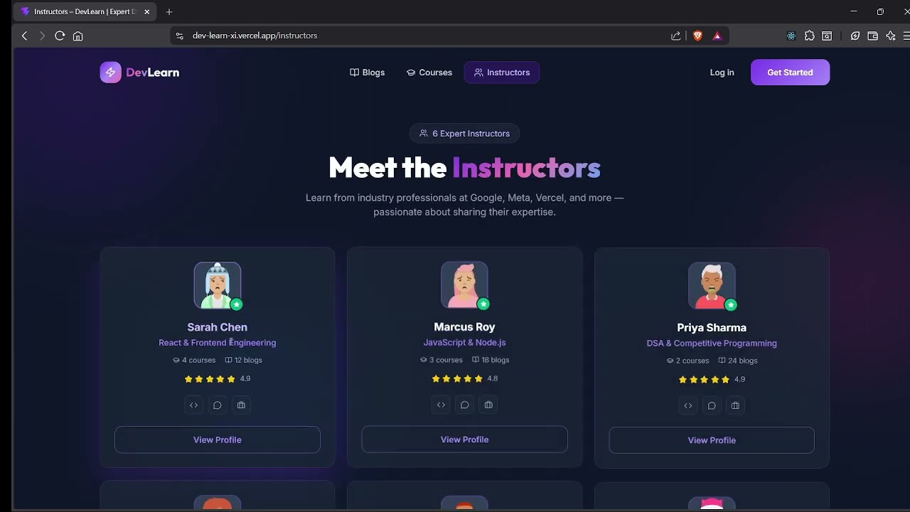 DevLearn Education and blog platform