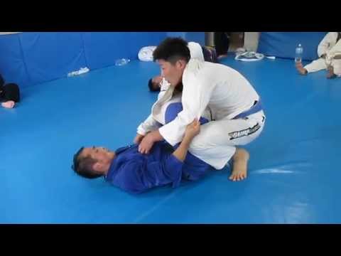 白鳥さんガードから片足タックル!【船橋市・AXIS柔術千葉】