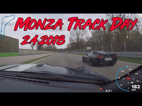 Monza Track Day 2018 - Shelby GT350, Corvette C6, Alfa 4C Battle
