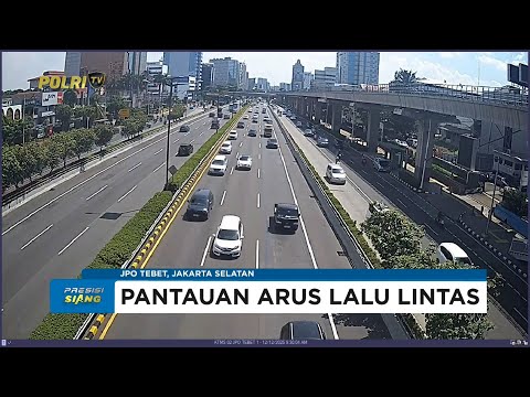 NTMC POLRI - PANTAUAN ARUS LALU LINTAS SIANG 12/12/2025