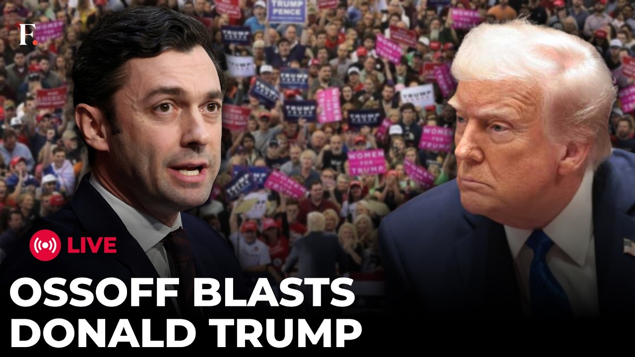 LIVE: Jon Ossoff Slams Trump's 'Corrupt Agenda' in Fiery Georgia Rally