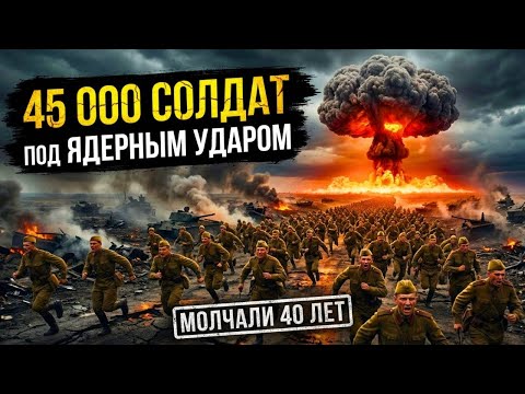 Зачем СССР сбросил АТОМНУЮ БОМБУ на 45000 своих СОЛДАТ?! | Тоцкие учения