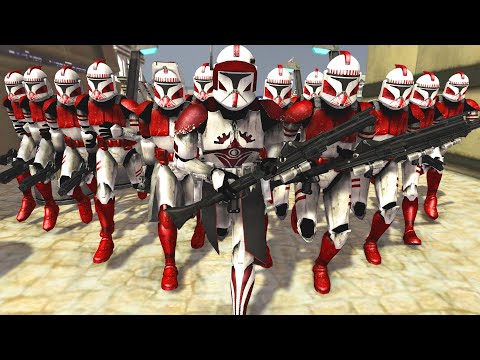 Commander Fox Hunts Count Dooku! - Men of War: Star Wars Mod Battle Simulator