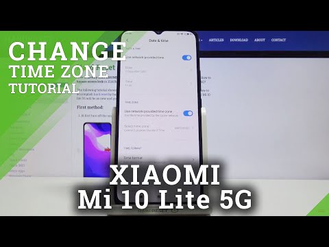 How to Change Date & Time on XIAOMI Mi 10 Lite 5G – Time Settings