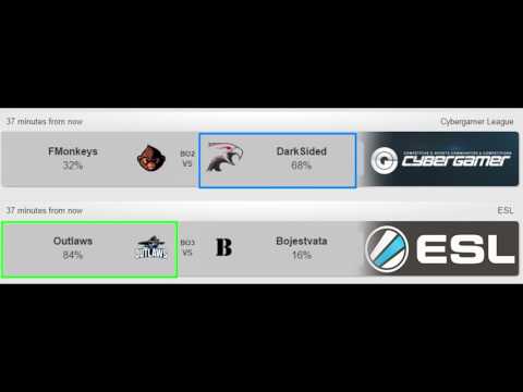 CSGO Lounge Betting Predictions - FMonkeys Vs DarkSided, Outlaws Vs Bojestvata