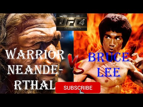 Bruce Lee vs. Warrior Neanderthal EA sports UFC 4