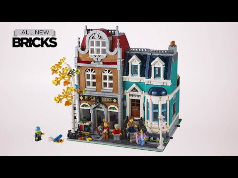 Vidéo LEGO Creator 10270 : La librairie (Modular)