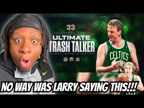 REACTING TO Larry Bird STORIES that prove he's the BEST TRASH TALKER