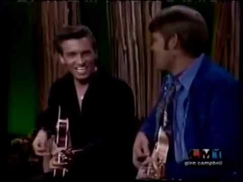 For Lovin' Me performed by Waylon Jennings and Glen Campbell on The Glen Campbell Goodtime Hour