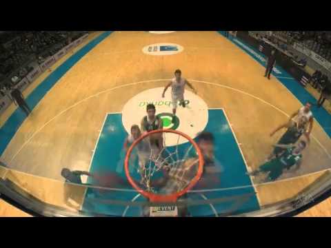 Zadar - Union Olimpija 60:67 (7. krog, Liga ABA, 8.11.2014) - Highlights