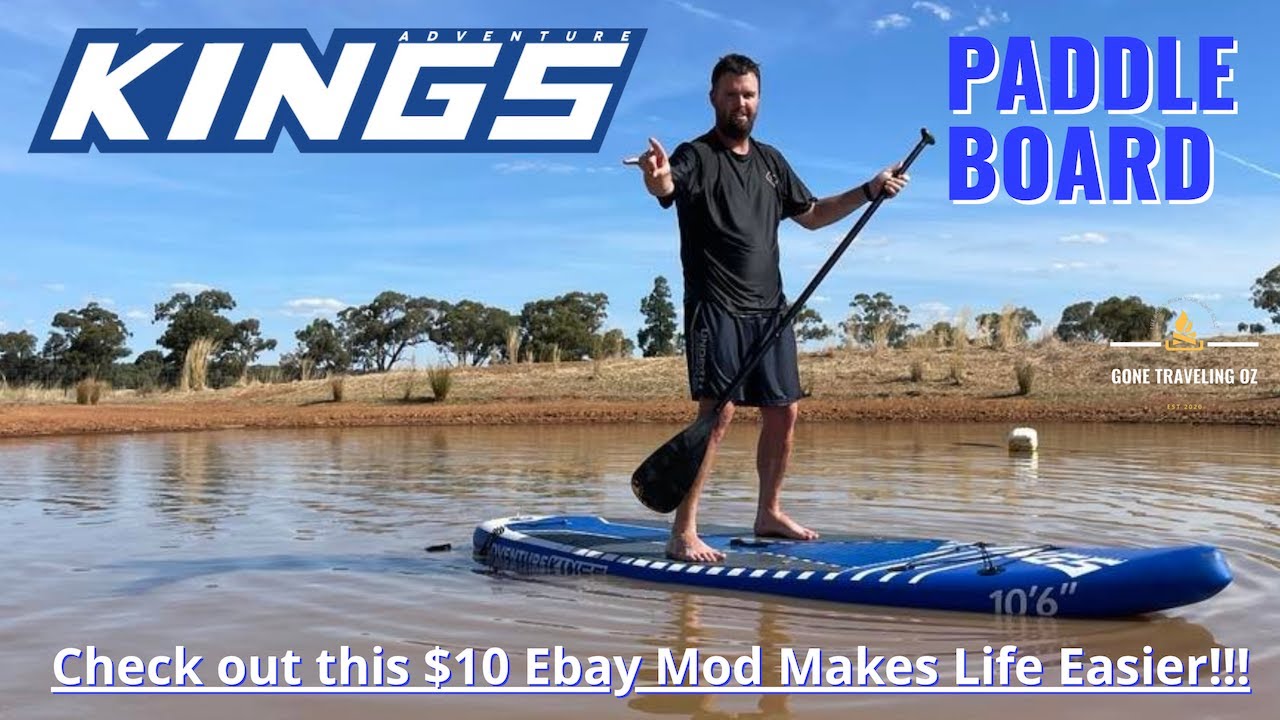 Watch video Kings Inflatable Stand-Up Paddle Board Now Kings Inflatable Stand-Up Paddle Board