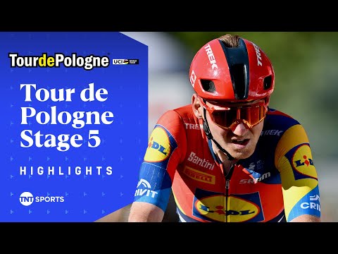 BLASTING TO SPRINT VICTORY! 💨 | Men's 2025 Tour de Pologne Stage 5 Highlights | TNT Sports Cycling