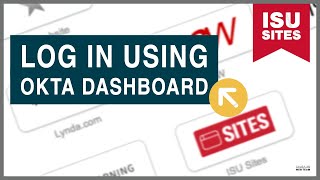 Add ISU Sites button to Okta Dashboard