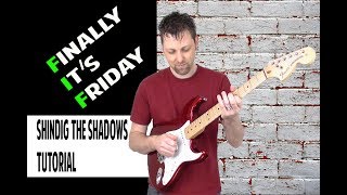 Shindig - Hank Marvin And The Shadows Tutorial