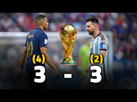 Argentina vs France | World Cup 2022 Final | The Greatest Match Ever 🏆🔥