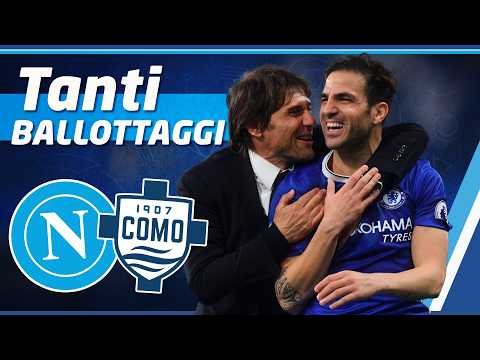 even #Fabregas DOESN'T SPEAK 👀 #Napoli #Como LINEUPS very difficult! 🔵