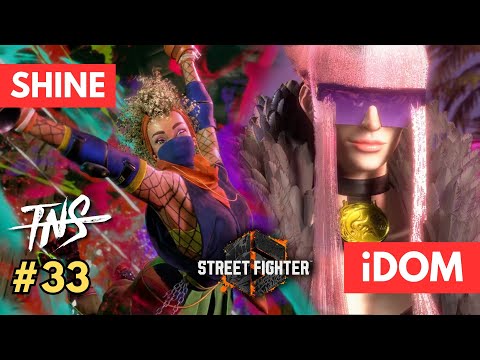 Street Fighter 6 Tournament #33 (Shine iDom JB NuckleDu Nephew Noah) SF6 Tourney Pools Top 8