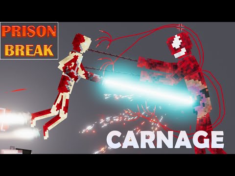 CARNAGE PRISON BREAK IN  PEOPLE PLAYGROUND - People Playground 1.22.3