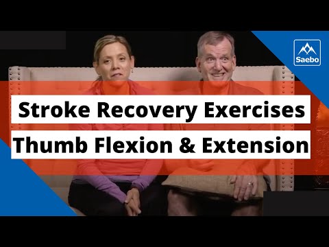 Best Stroke Recovery Passive Exercises - Thumb Flexion and Extension