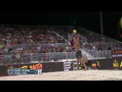 Bourne Gets Up And Denies It! | AVP Gold Series Atlanta Open