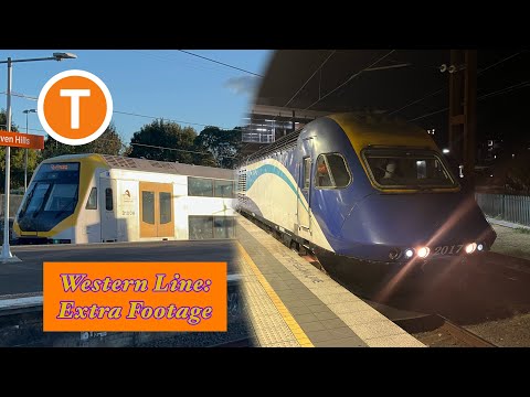 Sydney Trains Video 132 - Western Line: Extra Footage