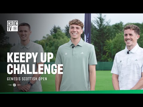 ⛳️ Engels, McCowan & Kenny took on the #KeepyUp Challenge ahead of the Scottish Open.