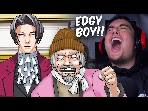 EDGY BOY TAKES THE STAND & HAS A SECRET FOR US.. | Phoenix Wright: Ace Attorney [14]