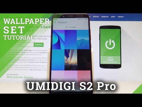 How to Change Wallpaper in UMIDIGI S2 Pro - Refresh Home Screen