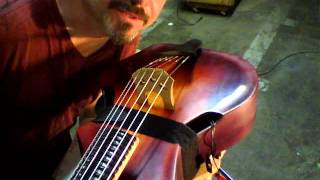 Video thumbnail for LR Baggs Lyric installation on acoustic TogaMan GuitarViol by TogaMan GuitarViols