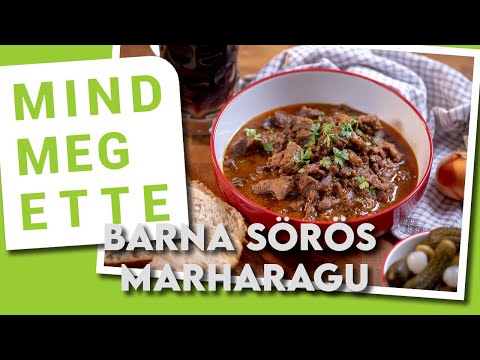 Barna sörös marharagu