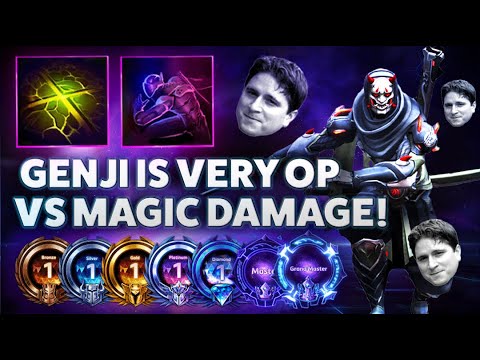Genji XStrike - GENJI IS VERY OP VS MAGIC DAMAGE! - Hardstuck Bronze 5 Adventures 2022