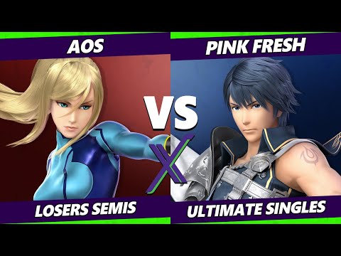 S@X 446 Losers Semis - AoS (ZSS) Vs. Pink Fresh (Chrom, Lucas, Wolf) Smash Ultimate - SSBU