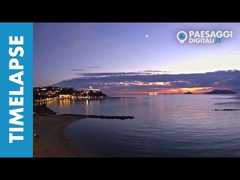 Tramonto di Fine Autunno A Lerici (SP) - TimeLapse