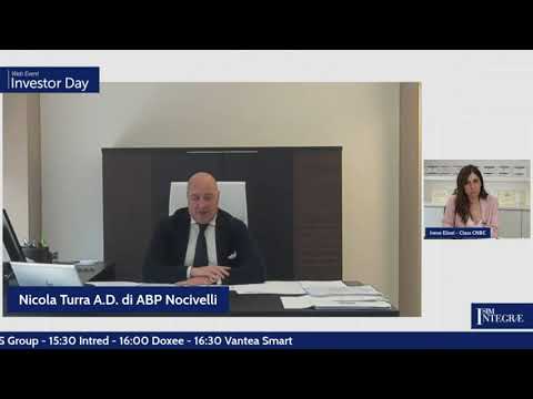INTEGRAE SIM INVESTOR DAY - ABP NOCIVELLI: NICOLA TURRA
