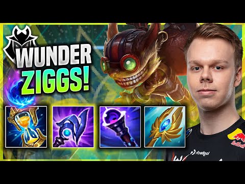 WUNDER TRIES ZIGGS TOP! - G2 Wunder Plays Ziggs TOP vs Aatrox! | Patch 11.16