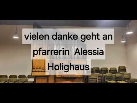 Orgelvorstellung mit glocken läuten alls intro Bruchmülbach evangelische kirche
