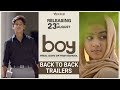 Boy Movie Back2Back Trailers Amar Viswaraj Lakshya Sinha Sahiti Viswaraj Creations