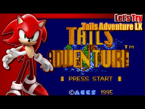 Let's Try Tails Adventure LX