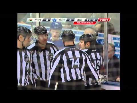 Mikhail Grabovski Scores - Wild @ Leafs - 01/19/2012