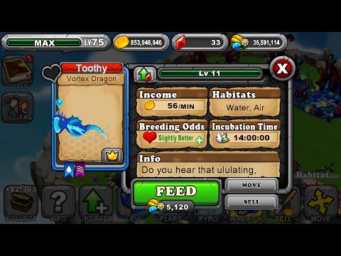 How to breed a Vortex dragon in DragonVale