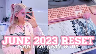 JUNE RESET | Plan & Set Goals With Me *POST GRAD*