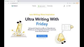 Friday AI Writer: Premium Plan (2-Yr Subscription)