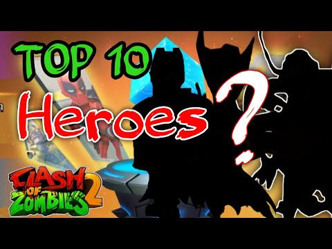 Here's Top 10 heroes in Clash of legends/CoZ2||Check this out before you invest||for all newbie!🤩🤩🤩🤩