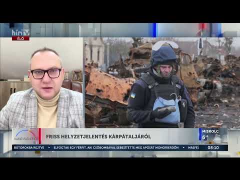 Napindító – Friss helyzetjelentés Kárpátaljáról - HírTV